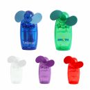 Transparent Colourful Handy Fan