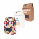 Die cut Handle Bag with Window(100x160x60mm)