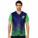 Unisex Adults 100%Polyester Sublimated Insert Collar T-shirt