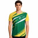 Men's 100%Polyester Sublimated Sports Tee Shirt