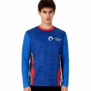 Men's Polyester Spandex Sublimated Sun Protection Long-sleeved T-shirt