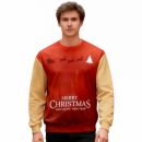 Unisex Adults Polyester Spandex Sublimated Christmas Sweatshirts
