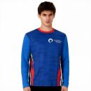 Men's Polyester Spandex Sublimated Sun Protection Long-sleeved T-shirt