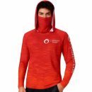 Men's Polyester Spandex Sublimated Sun Protection Hoodie