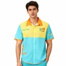 Men's Polyester Spandex Sublimated Hawaiian Shirt 