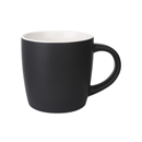 320ml Boston Ceramic Mug/Matte Black with White