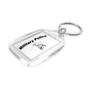 Rectangular Acrylic Keyring